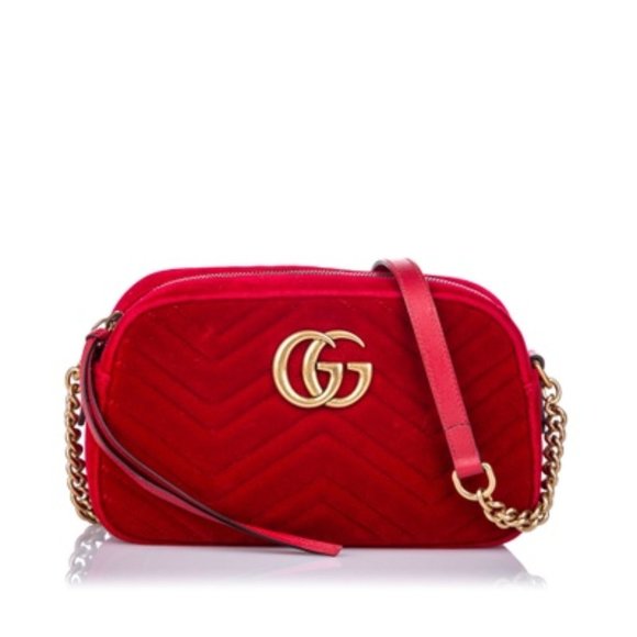 velour gucci bag